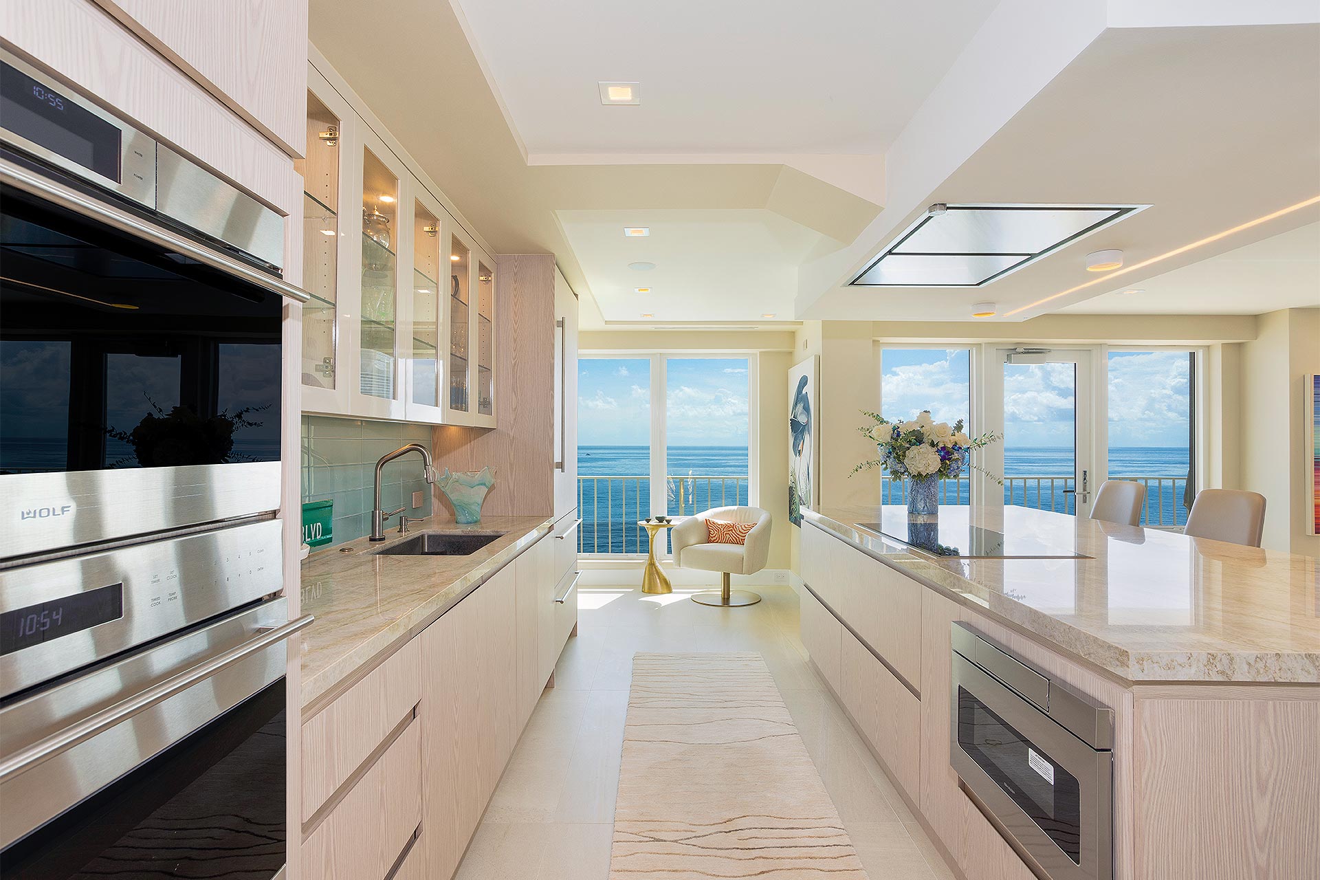 4100 GALT OCEAN DRIVE #1012 KITCHEN SIDE VIEW